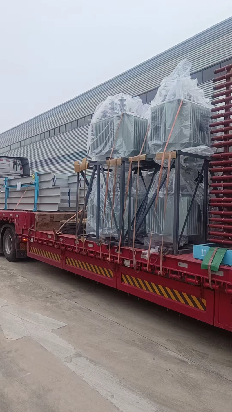 A SYHF S-M-250kVA10(6)-0.4 olajba merülő transzformátort szállít Üzbegisztánba